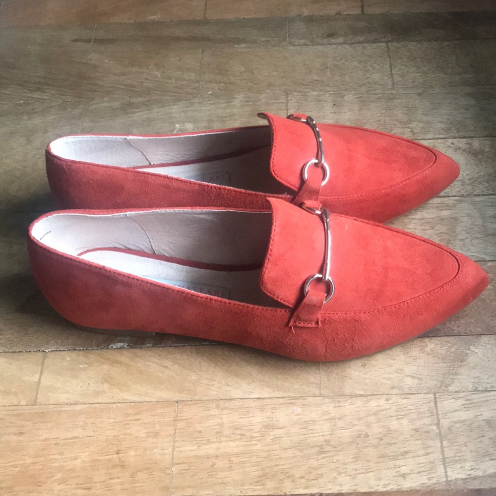 Suede loafers